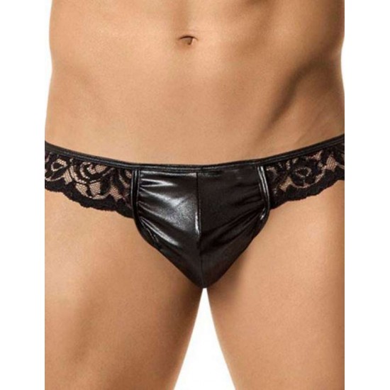 Tight Leather Men Sexy Panties