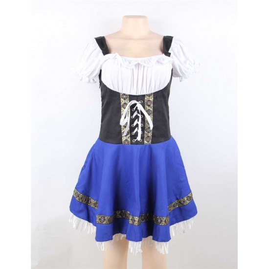 German Beer Girl Costume Dress 