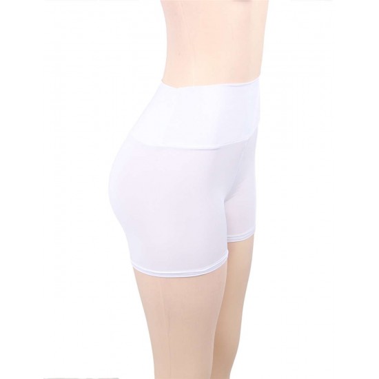 White Gym Shorts Custom Girls Sports Short Pants Women Yoga Running Shorts