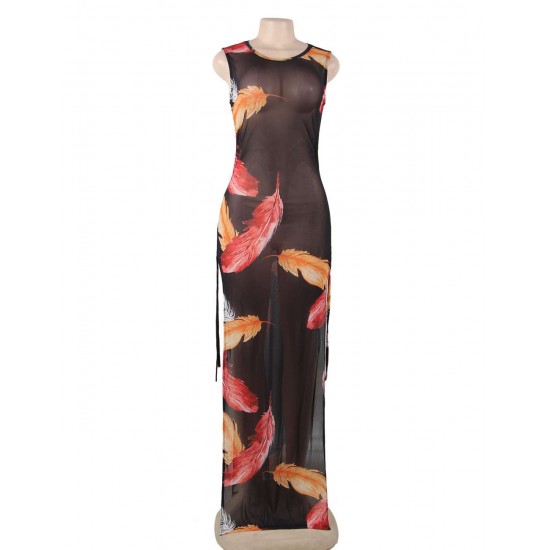 High Fashionable Ladies Tease Maxi Dress 