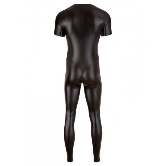 Sexy Men's Gay Leather catsuit