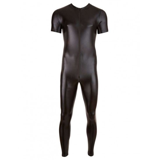 Sexy Men's Gay Leather catsuit