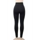 Black Lace-up High Waist Fitness Yoga Leggings