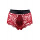 Sexy Red Lace Strappy Panty For Men