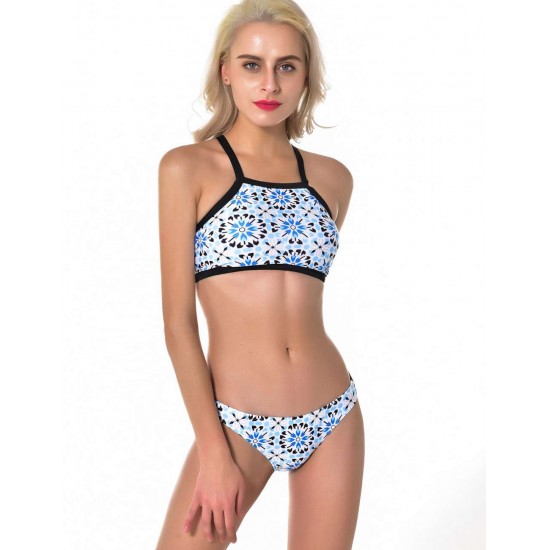 High Quality Print Sexy Summer Women's Bikini Set