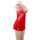 Red Sexy Fashion High Quality Women Pajama Set