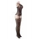 Crotchless Fishnet Black Bodystocking