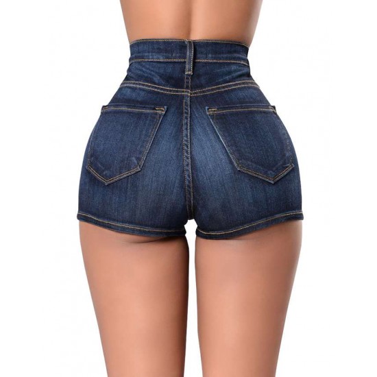 High Quality Summer Denim Fashion Washed Shorts