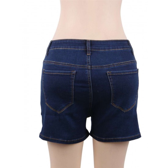 High Quality Summer Denim Fashion Washed Shorts