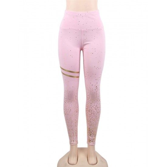 Personalized High Quality Pink Yoga Pants For Women